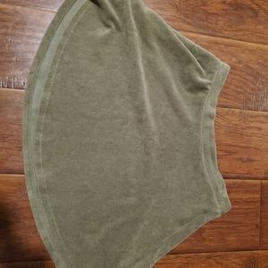 Green Corduroy skirt